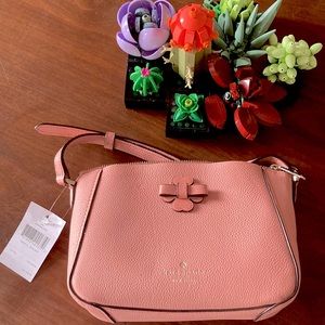 NWT Kate Spade Talia Zip Crossbody in Peachy Rose